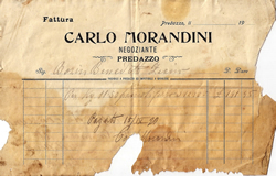 Una vecchia fattura del 1920