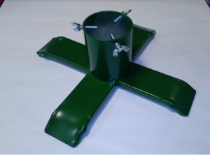 base supporto porta albero abete natale ferro