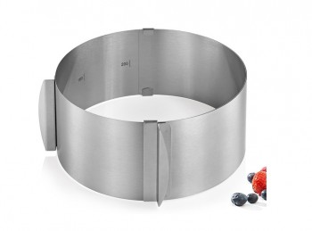 anello per torte tondo regolabile kuchenprofi