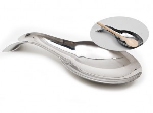 cucchiaione appoggia mestoli cucina inox eva