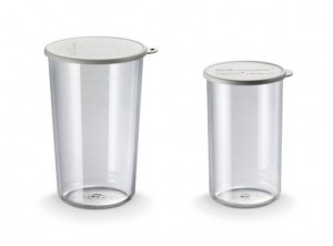 barattolo contenitore mixer bamix con coperchio
