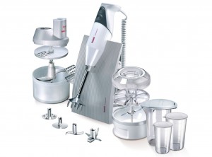 set robot mixer cucina bamix super box con accessori
