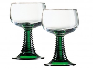 calice vino roemer piede verde