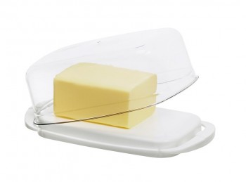 scatola porta burro in plastica