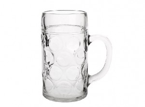 bicchiere caraffa con manico boccale birra vetro