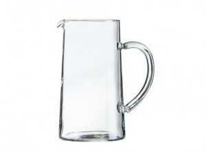 caraffa brocca vetro cilindrica luminarc