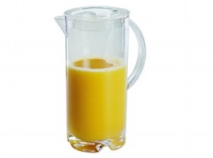caraffa plastica policarbonato paderno