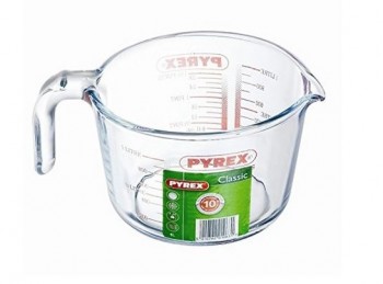 caraffa misura graduata per liquidi litro pyrex