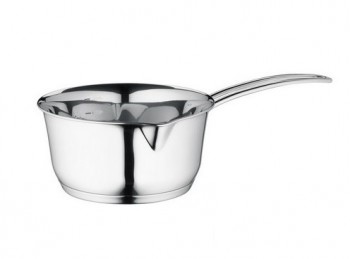 casseruola acciaio inox con manico lungo graduata per piano induzione
