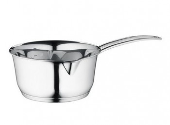 casseruola bricco con manico lungo in acciaio inox kuchenprofi 