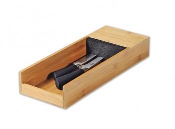 ceppo blocco porta coltelli in legno da cassetto