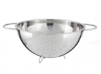 scolapasta acciaio inox forato