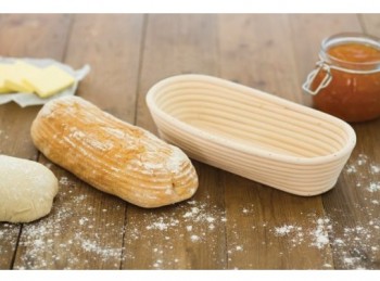 cestino da lievitazione bamboo ovale birkmann