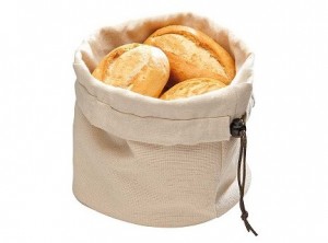 cestino pane cotone lavabile e riscaldabile