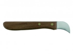 coltello castagne inox manico legno