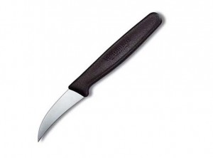 coltello spelucchino curvo taglia decora frutta e verdura