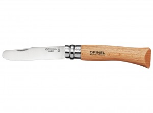 coltello tasca serramanico opinel punta tonda faggio