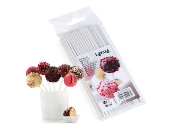 mini bastoncino in plastica per cake pops e lecca lecca