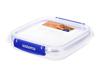 scatola porta toast e tramezzino in plastica linea sistema