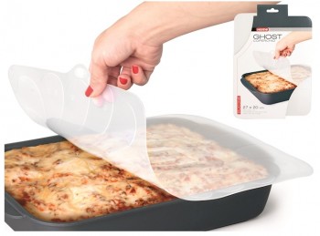 coperchio universale in silicone per teglia forno rettangolare