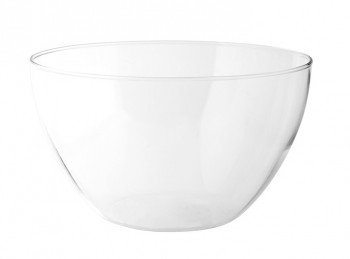 coppa insalatiera vetro trasparente borosilicato