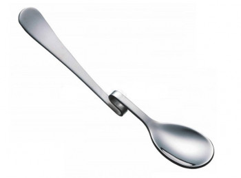cucchiaio lungo acciaio inox con gancio