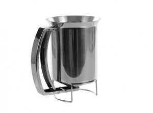 imbuto dosatore distributore creme impasti inox eva