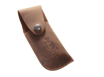 fodero per coltello temperino old bear in pelle