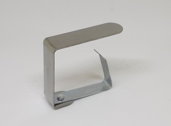 fermatovaglia a molla acciaio inox 