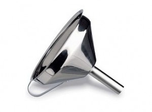 imbuto acciaio inox eva