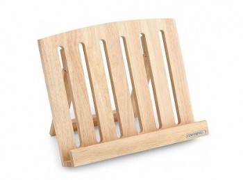 leggio porta ricettario cucina e tablet legno continenta