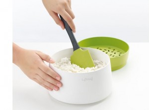 cuociriso per microonde in plastica Lekue
