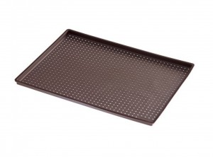 placca foglio silicone cuoci pizza surgelata micro forato lekue