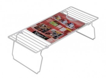 mensola rialzo piano cucina pieghevole totem metaltex 