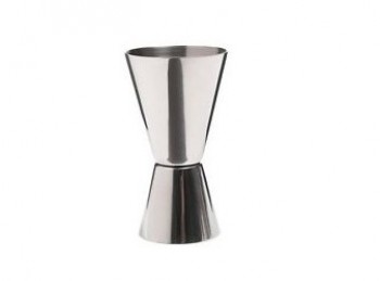 misurino doppio per cocktail barman acciaio inox aps
