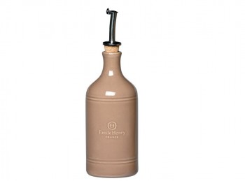 bottiglia olio con tappo versatore salvagoccia ceramica emile henry