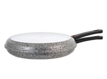 padella antiaderente doppia gira frittata home stone