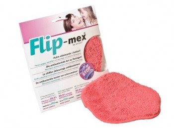 panno micro fibra pulizia antibatterico flip mex spugna