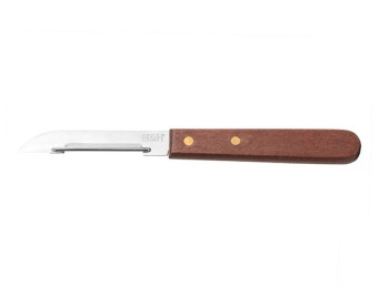 pelapatate a coltello con manico legno