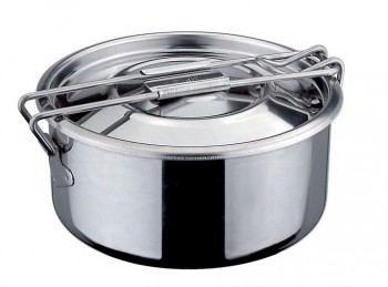 scatola pentola pietanziera porta vivande inox
