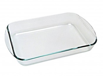 pirofila vetro teglia forno pyrex cm 40