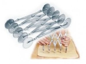 rotella taglia pasta multipla inox eva