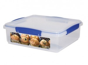 scatola box contenitore frigo e torte plastica sistema