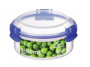 scatola frigo con chiusura ermetica tonda