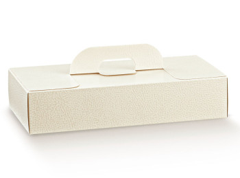 scatola cartone porta strudel con maniglia