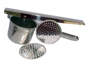 schiaccia patate passatelli inox calder