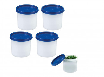 set 4 contenitore congelatore westmark