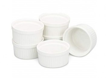 set stampini ramequin porcellana forno 