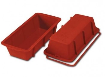 stampo forma plumcake silicone italiano silikomart