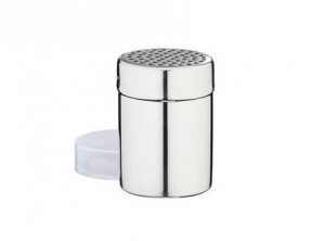 spargi zucchero cacao forato inox